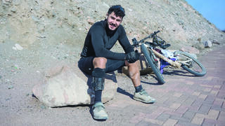 עומר בן עטיה בסיום המסע