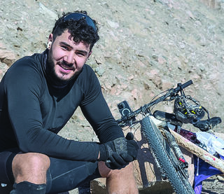 עומר בן עטיה בסיום המסע