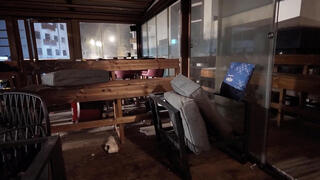 תיעוד מתוך הבר שבו אירע אסון שריפה בעיירה קראנה-מונטנה  ב שווייץ