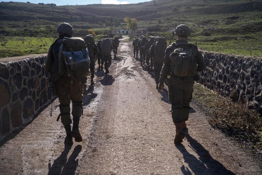 IDF troops in Syria (Photo: IDF) לוחמי חטיבת החשמונאים בפעילות מבצעית בסוריה