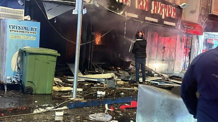 פיצוץ במסעדת עימאד בנצרת 