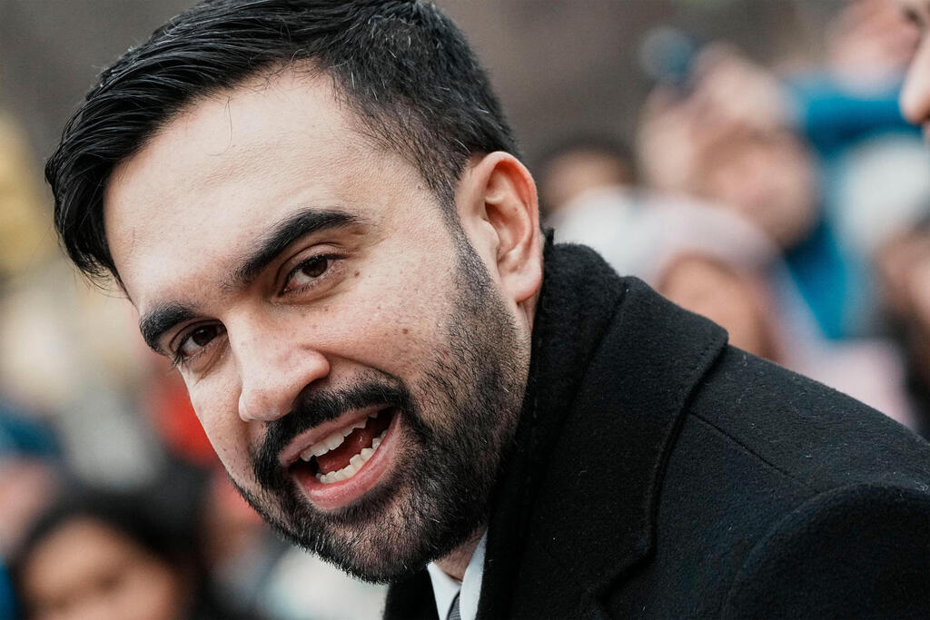 זוהראן ממדאני במסיבת עיתונאים בניו יורק