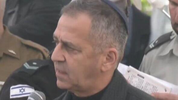 אביב כוכבי מספיד בהלווייתו של תא"ל עמית סער