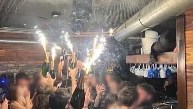 המסיבה באתר הסקי בשווייץ לפני האסון