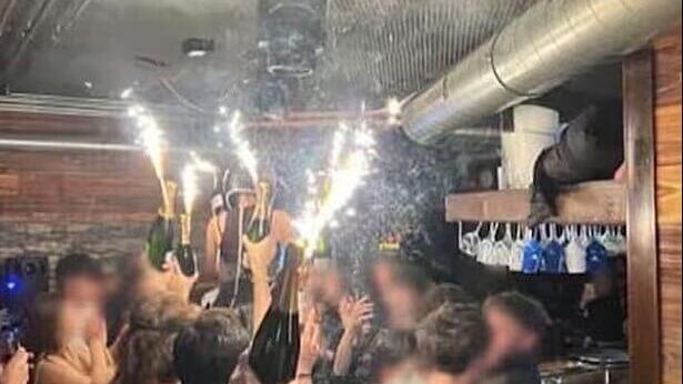 המסיבה באתר הסקי בשווייץ לפני האסון