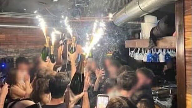 המסיבה באתר הסקי בשווייץ לפני האסון