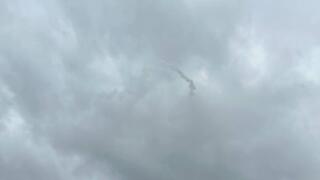 שובל המיירט בשמי צפת