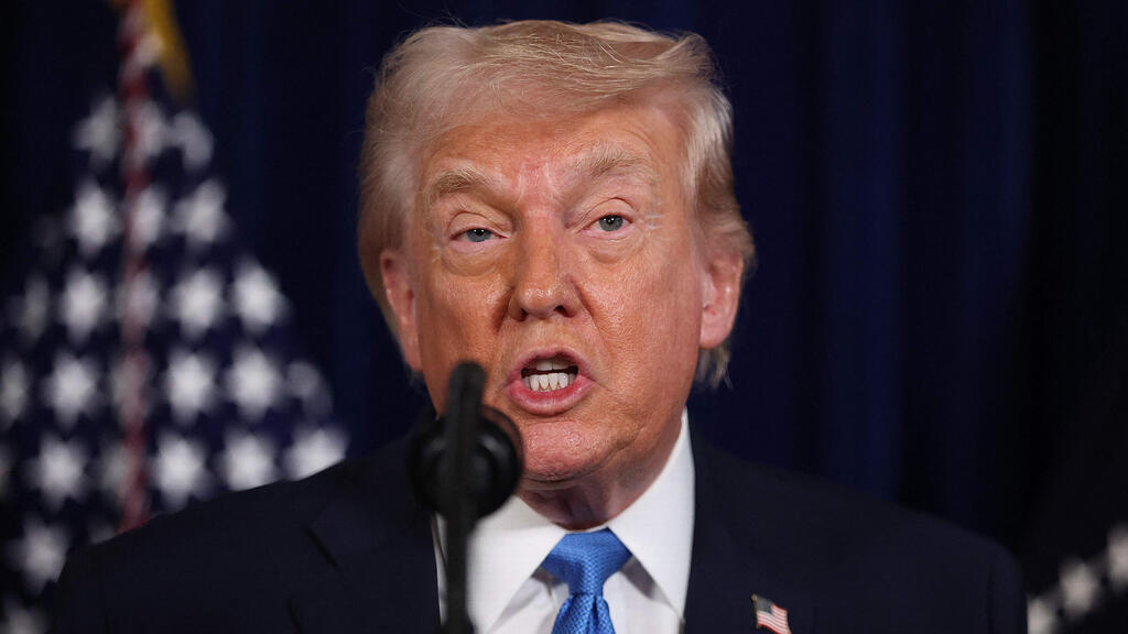  טראמפ במסיבת העיתונאים על התקיפה בונצואלה