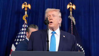  טראמפ במסיבת העיתונאים על התקיפה בונצואלה