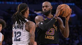 לברון ג'יימס מול ג'ה מוראנט