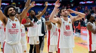 שחקני הפועל ירושלים חוגגים