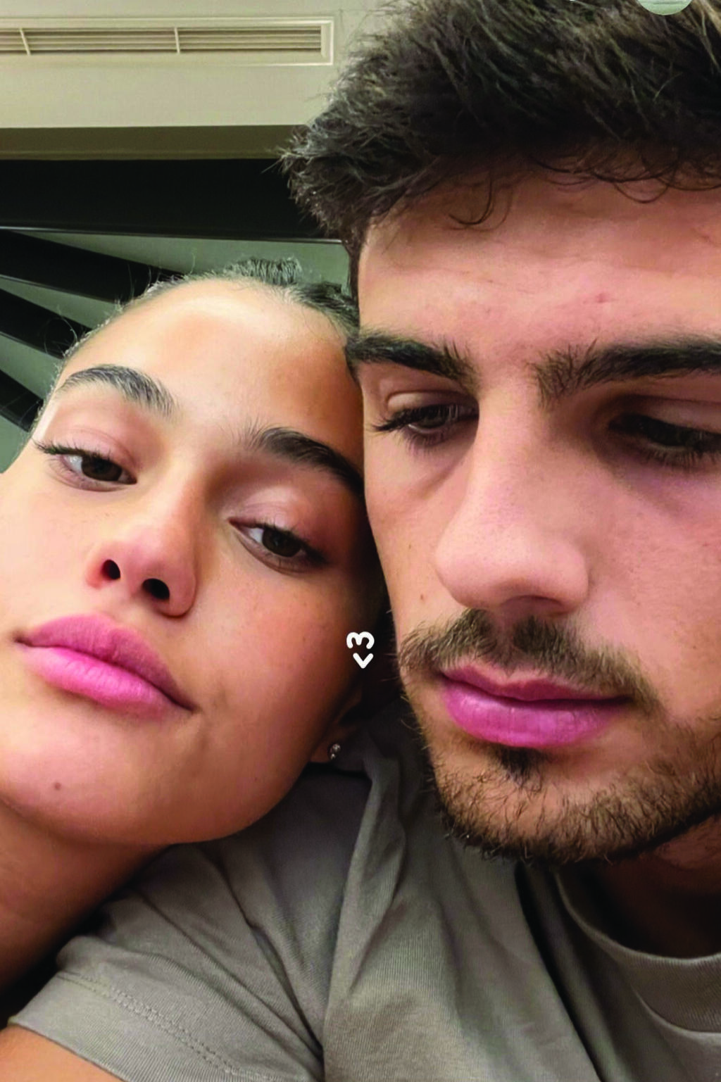 דניאלה חלפון עם בן זוגה הכדורגלן רועי אזוט