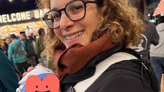 לסלי חן-מרג'ן והתינוק שלה