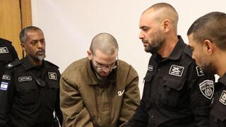 המחבל איברהים שלהוב בדיון על גזר דינו