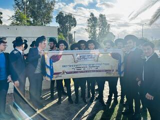 הפגנת החרדים מחוץ לכלא 10, הבוקר