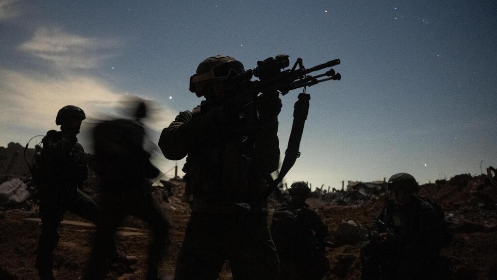 Бойцы ЦАХАЛа в секторе Газы (Фото: пресс-служба ЦАХАЛа) פעילות כוחות צה"ל בעזה