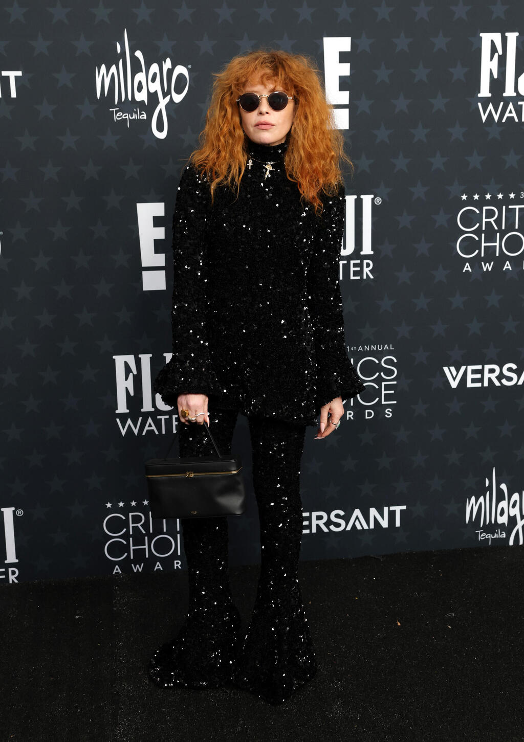 Natasha Lyonne wears Celine (Photo: Matt Winkelmeyer/Getty Images for Critics Choice Association) נטשה ליון בטקס פרסי המבקרים, 2026