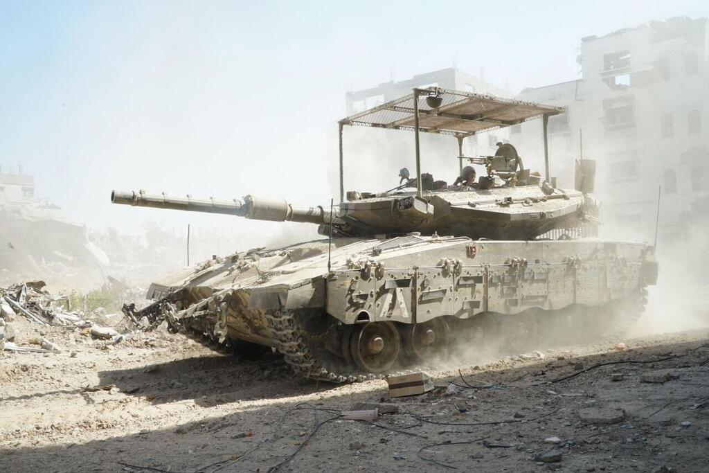 Many roles have been opened to women (Photo: IDF) טנקים של החטיבה שהיו בשימוש במלחמה הנוכחית