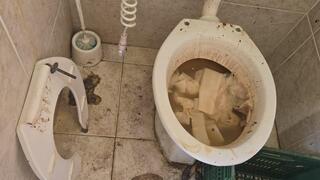  Туалет на АЗС "Паз"