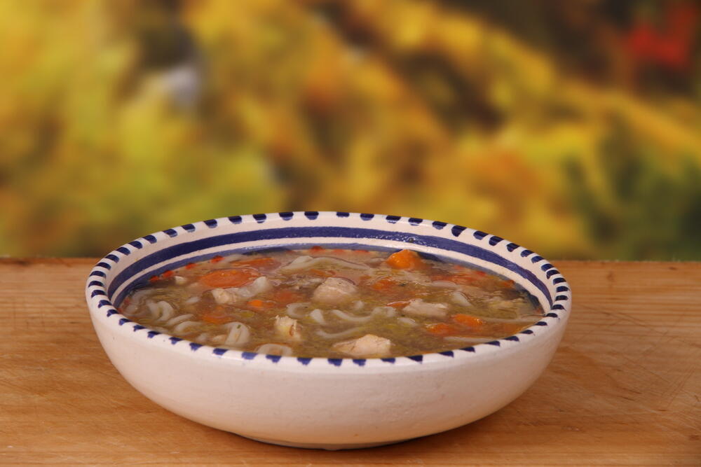 מרק עוף חורף