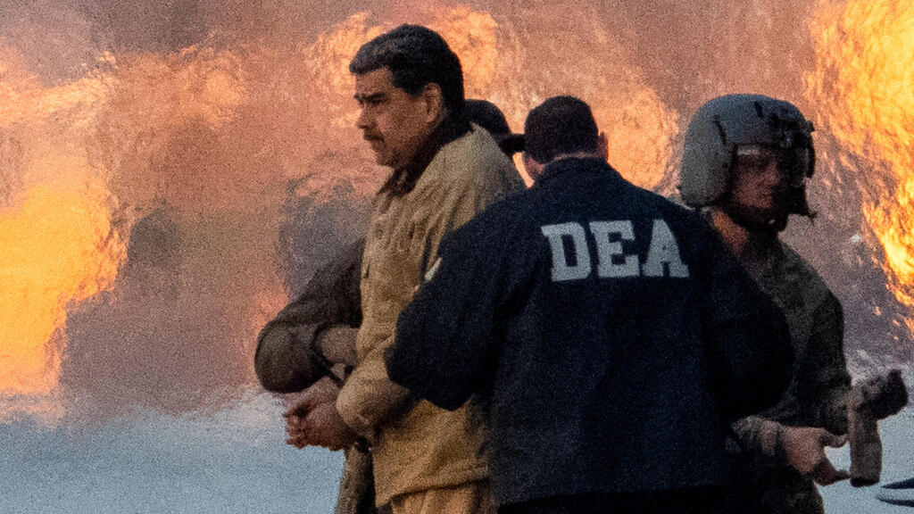 נשיא ונצואלה המודח ניקולס מדורו העברה ל בית משפט ב ניו יורק ארה"ב