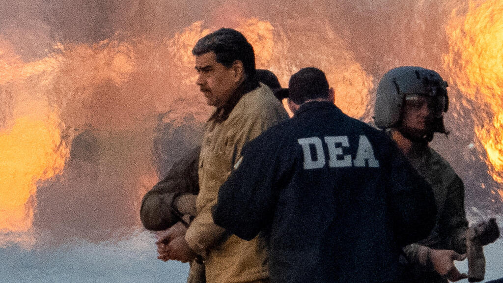 נשיא ונצואלה המודח ניקולס מדורו העברה ל בית משפט ב ניו יורק ארה"ב