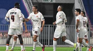 שחקני בני יהודה מאושרים