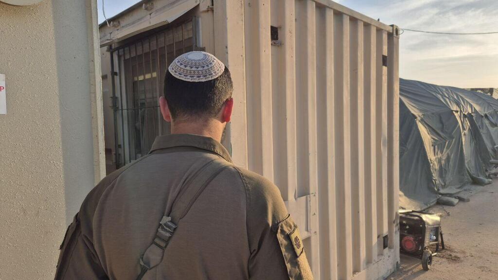 Maj. Y. (Photo: Shilo Freid) המ"פ, רב־סרן י'