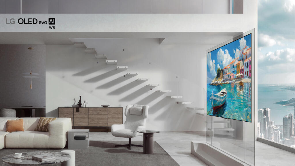 מסך הטלוויזיה LG OLED evo W6