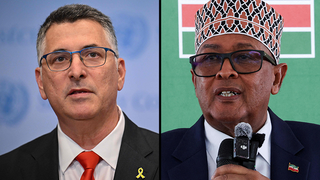 שר החוץ גדעון סער נשיא סומלילנד