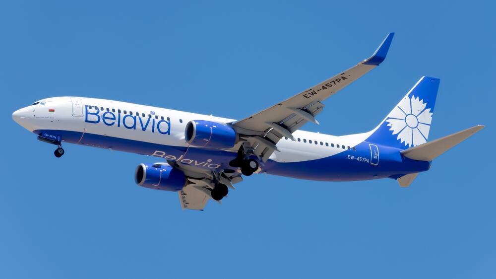 Самолет авиакомпании Belavia (Фото: Ronen Fefer / shutterstock) מטוס של חברת בלאביה