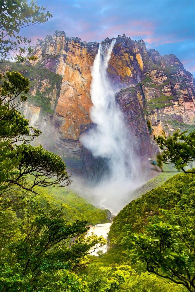 מפל אנג׳ל. הגבוה ביותר בעולם