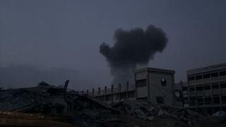 חגורת אש במערב העיר עזה