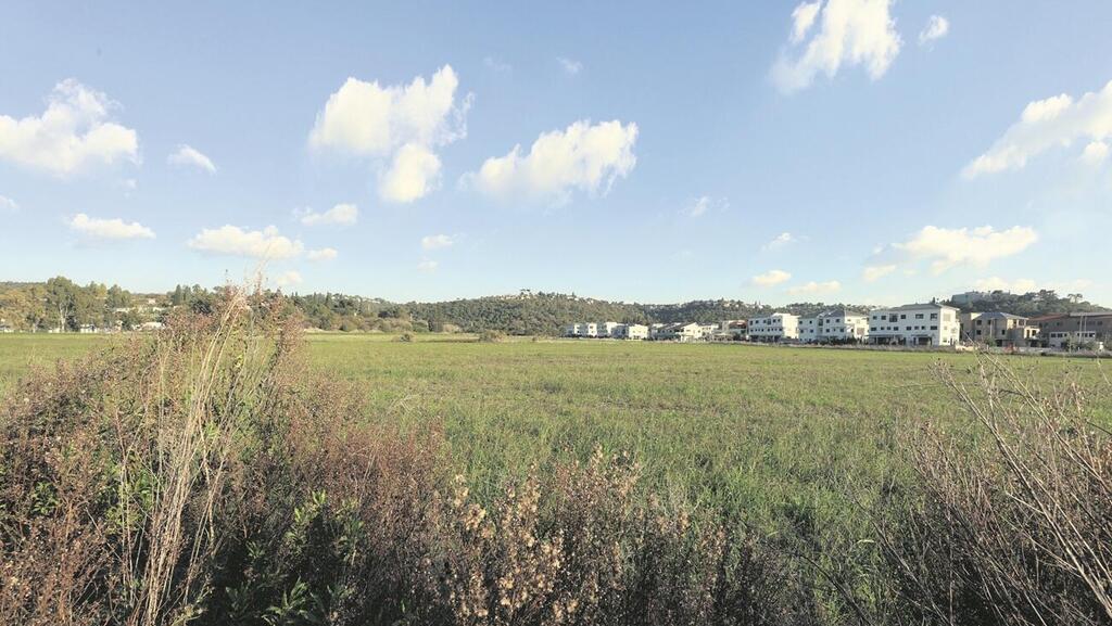 השטח המתוכנן לטובת הקמפוס של אנבידה בקריית טבעון