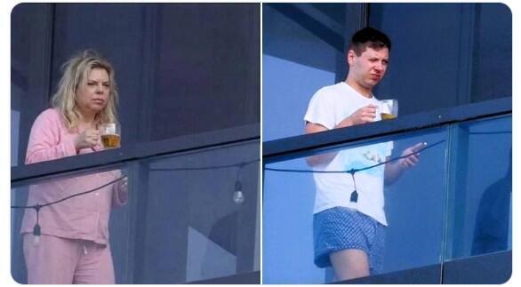 Фото Сары - фейк, основанный на реальном фото Яира (Фото: твиттер @ghazayel) Фото Сары - фейк, основанный на реальном фото Яира