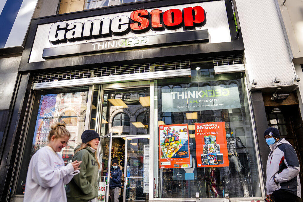 סניף של רשת חנויות Game stop