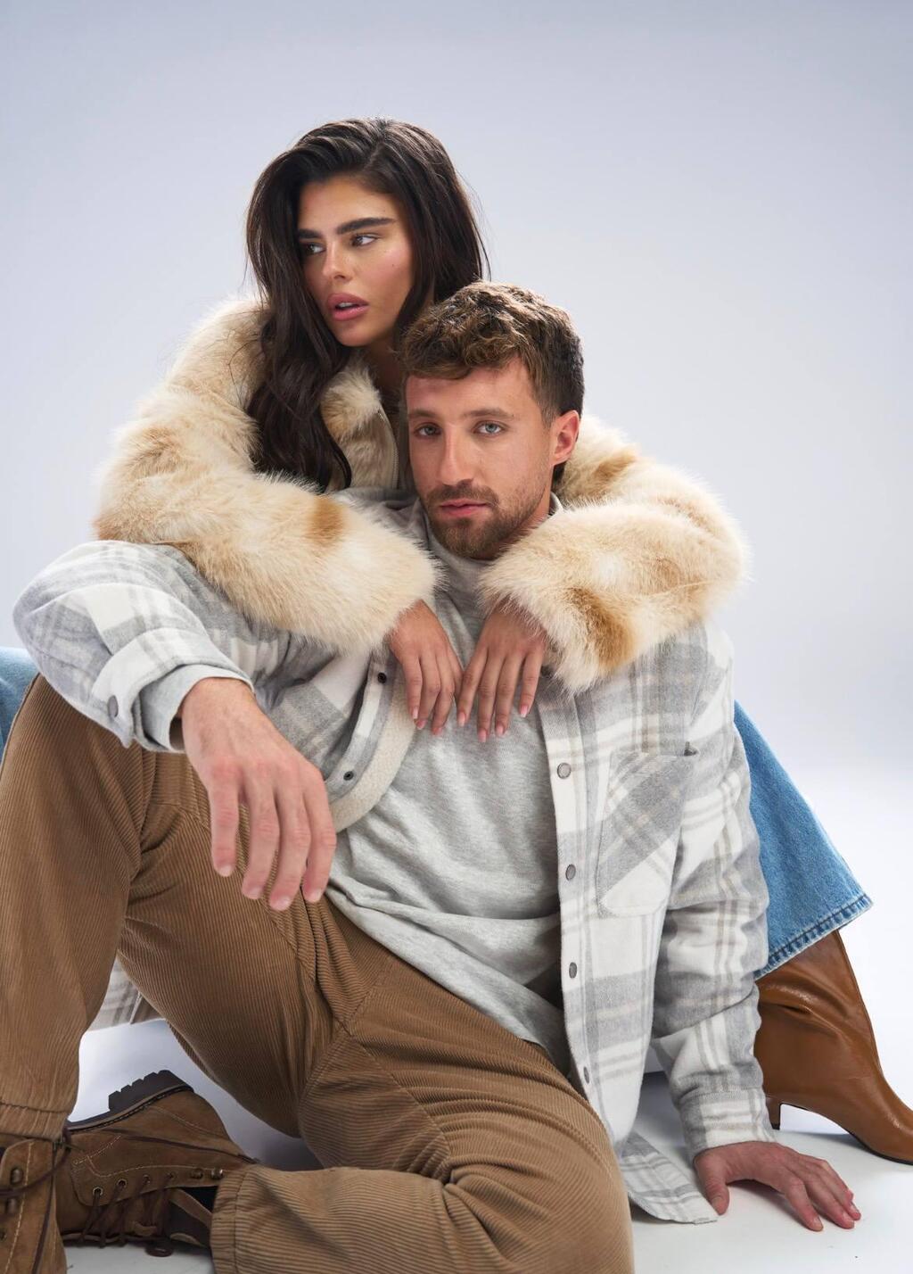 טל מורד ובת הזוג החדשה מישל אלגרבלי, בקמפיין חורף זוגי ראשון לרנואר