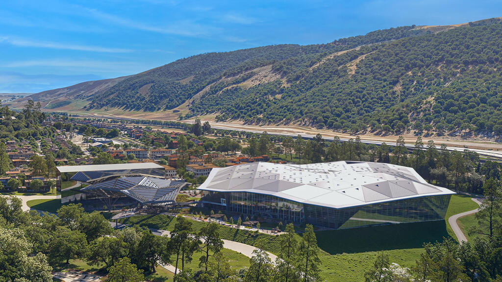 הדמיה של הקמפוס המתוכנן של אנבידה בקריית טבעון