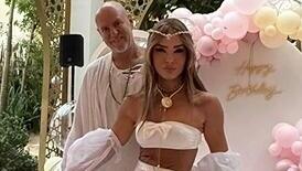 אירית רחמים ובן הזוג ירון תשבי בחגיגות יום הולדתה ה-52