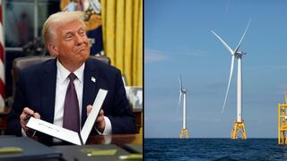 טרבינות רוח ימיות ברוד איילנד ונשאיר ארצות הברית דונלד טראמפ