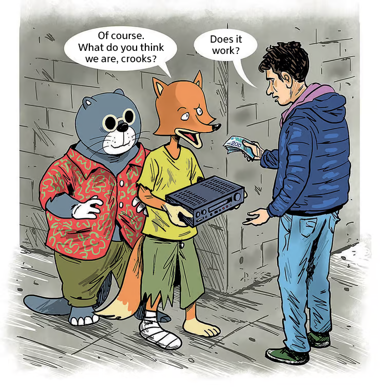 Does it work? (Illustration: Guy Morad) Illustration