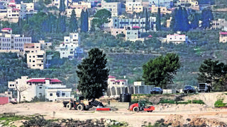 עבודות עפר במתחם סבסטיה