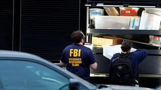 זירת הירי בפורטלנד שבה גבר ואישה נפגעו מאש סוכנים פדרליים