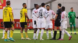 שחקני הפועל ירושלים ומכבי נתניה