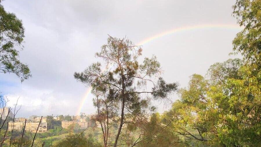 קשת בענן בכרמל