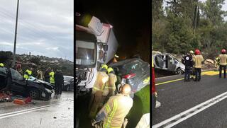 בצל מזג האוויר: 3 נהרגו בתאונות דרכים ברחבי הארץ