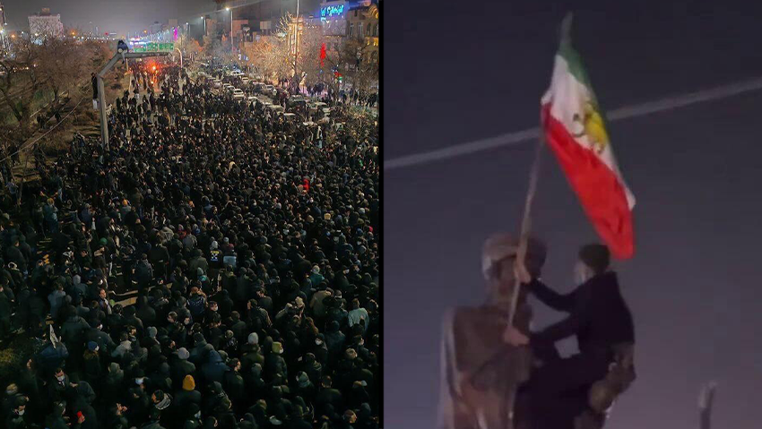 התפרעות מפגינים באיראן