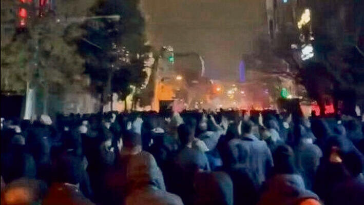 תיעוד מהמחאות באיראן | צילום: Iran International English