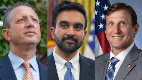 מימין: דן גולדמן, זוהראן ממדאני ובראד לנדר