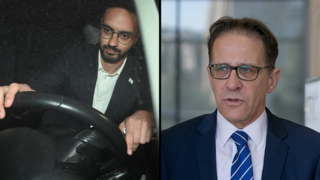  עומר מנצור, דובר בלשכת רה"מ, יוצא מהחקירה בלהב 433